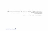 Dossier de Presse LTE à l'occasion de l'inauguration du réseau pilote LTE en France - Novembre 2008
