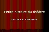 Petite Histoire Du Theatre