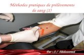 Méthodes pratiques de prélèvements de sang (1