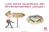 Best Practices de l'Evènementiel Virtuel by V3D Events
