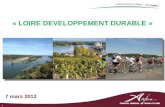 La démarche Loire Développement durable du département Maine-et-Loire