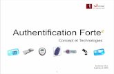 L\'authentification forte : Concept et Technologies