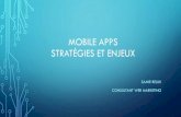 Mobile Apps, Stratégies et Enjeux