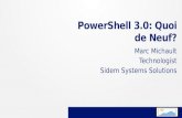 Les nouveautés de PowerShell 3.0