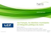 Les Français, les élections municipales et l'étiquette politique du maire (LCP)
