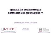 Quand la Technologie soutient les pratiques - Liège - Ifres - 2014