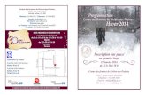 Programmation de l'hiver 2014 du Centre des femmes de Rivière-des-Prairies