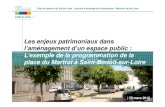 Les enjeux patrimoniaux dans l’aménagement d’un espace public : l’exemple de la programmation de la place du Martroi à Saint Benoit-sur-Loire