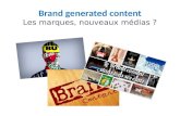 Brand generated content