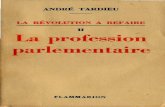 Andre Tardieu-LA-REVOLUTION-A-REFAIRE-tome-2-La-Profession-Parlementaire-Paris-1937