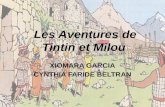 Les aventures de tintin et milou (Xiomara et Cynthia)