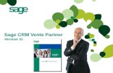 Nouveautés Sage Crm Vente Partner v11
