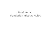 Pavé RéDac Fondation Nicolas Hulot