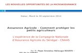 Assurance Agricole – Comment protéger les petits agriculteurs