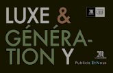 Luxe et génération Y - Publicis et Nous - Le Monde Publicité - 2012