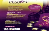 L'Europe c'est vous ! BIJ Eaubonne 12-14 Mai 2009