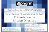 Alphorm.com : Formation Active directory 2008 R2 (70-640)