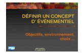 Odic tourisme - Chantal Couralet : Concept d'événementiel (formation MOPA)