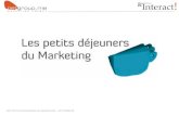 Petits Dejeuners du Marketing - Panorama des outils e-marketing au Maroc