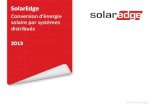 SolarEdge Présentation de la Société