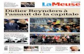 Edition spéciale de La Meuse pour le départ de Didier Reynders du Conseil communal de Liège