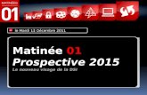 Matinée Prospective 2015