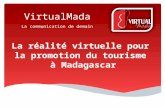 La réalité virtuelle pour la promotion du tourisme à Madagascar
