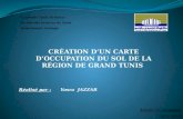 Création d’un carte d’occupation du sol de la région de grand Tunis