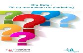 Livre Blanc Big Data : fin ou renouveau du Marketing ?