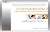 Démonstration 2010 AMI Knowledge Discovery solution de knowledge management, de recherche d'informations et de valorisation de connaissances