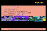 CSTB FORMATION Catalogue annuel des formations 2014