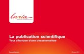 La publication scientifique et le libre accès