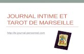 Journal intime et tarot de marseille