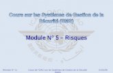 Oaci Sms Module n° 5 – Risques 2008-11 (Pf)