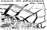 Cours de Physique Du Sol (tome 1)
