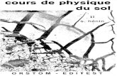 Cours de Physique Du Sol (tome 2)