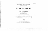 Chopin - Alfred Cortot édition de travail - 24 Preludes [1-8]