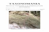 TAXONOMANIA 13