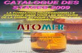 Catalogue Formation Continue Chimie Polymeres 2009