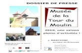 dossier de presse Musée de la Tour du Moulin Marcigny (71)