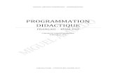 Programmation Didactique - Concours 10