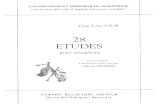 Lacour - 28 Etudes sur les modes a transpositions limitées d'Olivier Messiaen