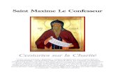 Centuries sur la Charité - Saint Maxime Le Confesseur