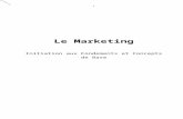 Cours Initiation Au Marketing 2010-2011 Premiere Licence Appliquee en Economie