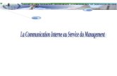 Communication Interne Au Service Du Management Doc