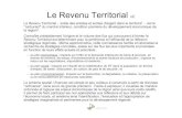 Note Sur Le Revenu Territorial