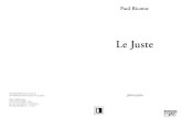 Ricoeur, Paul - Le Juste (OCR fr)