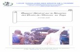 LTDH: Rapport Général sur la Situation des Droits de l’Homme au Togo 2010
