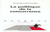 Politique de La Concurrence (Emmanuel Combe)