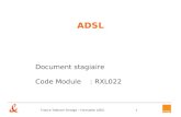 ADSL Principes Techniques - Doc Stagiaire